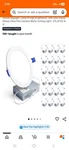 Ensenior 20 Pack 6 Inch Led Recessed Ceiling. Fixed Price $100.00.