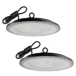 2 Pack Ufo Led High Bay LIGHT,6500K 150W, Power Cord Included, S.... Fixed Price $74.27.