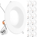 Sunco 12 Pack Retrofit Led Recessed Lighting 6 Inch, Downlight Can Lights For. Fixed Price $94.60.