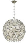 Crystorama 529-SA Palla 6-LIGHT Large Pendant Chandelier. Fixed Price $1998.00.