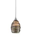 Pendant Light Satin Nickel By Elk. Fixed Price $69.99.