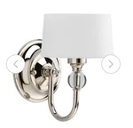 Progress Lighting Model# P7049-104WB Wall Sconce. Fixed Price $79.00.