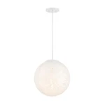 Designers Fountain Circo 14" Light Pendant, White/white Art D282M-14P-MW. Fixed Price $167.90.