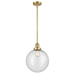 Innovations Xxl Beacon Stem Mini Pendant, Gold/seed 201S-SG-G204-12. Fixed Price $310.20.