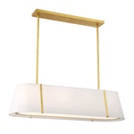Crystorama Lighting Group FUL-917 Fulton 42"W Linear Gold. Fixed Price $698.00.