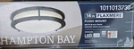 Hampton Bay HB36873CCT-43 Flaxmere 14" Black Led Flush Mount For Kitchen/bedroom. Fixed Price $44.00.