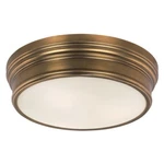 Maxim Lighting Fairmont 3-LIGHT Flush Mount Natural Aged Brass 22371SWNAB. Fixed Price $338.30.
