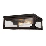 Williamsburg 2-LIGHT Dark Bronze Flush Mount By Globe Electric. Fixed Price $44.65.