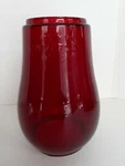 Universal Red Glass Lantern Lamp Shade Globe Part - Reg. Oct. 27, 1928. Fixed Price $19.99.