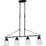 Nuvo Laurel Light Trestle W/ Clear Seeded Glass, Sudbury Bronze 60-5548. Fixed Price $179.98.