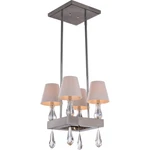 Zeev Lighting MC20011/4/CH Sophia Mini Chandelier Chrome. Fixed Price $338.00.
