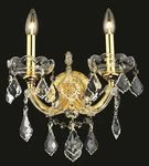 Palace Maria Theresa 2 Light Crystal Chandelier Wall Sconce Gold. Fixed Price $148.50.