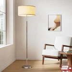 Elegant Floor Lamp W/ Dual E26 Socket Led Bulbs Memory Function Foot Switch Us. Fixed Price $106.38.