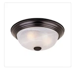 Designers Fountain Reedley Flush Ceiling Oil Rubbed Bronze Fixture 1257M-ORB-AL. Fixed Price $20.00.