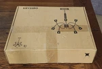 Rare New Ikea Kryssbo Chandelier Light Pendant Lamp Glass Nickel Steel 7 Arm. Fixed Price $104.99.
