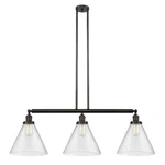 Innovations X-large Cone 3-LT Island, Or Bronze/seed 213-OB-G44-L-LED. Fixed Price $1018.60.