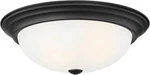 Designers Fountain 1257S-MB-W Decorative Flush Mount Satin Platinum. Fixed Price $32.95.