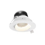 Dals Lighting GBR35-DW Revolve 3-1/2" Integrated Led Adjustable White. Fixed Price $106.10.