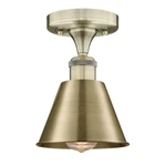 Innovations Lighting 616-1F-9-7 Smithfield Semi-flush Brass. Fixed Price $158.40.