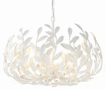 Crystorama Lighting Group 533 Broche 6 27"W Taper Candle - White. Fixed Price $878.40.