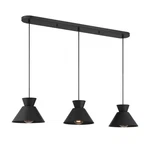 3-LIGHT Linear Chandelier By Trade Winds. Fixed Price $354.00.