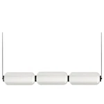 Dainolite Ramona 1-LT 30W Horizontal Pendant, Black/flute RMA-3830LEDHP-MB. Fixed Price $428.00.