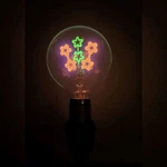 Stars Light Bulb Vintage Aerolux Style Pink & Green Neon Design New W/ Box Rare. Fixed Price $250.00.