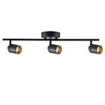 7-WATT 3-BULB 1470 Lumens Black Led Track Lighting Kit By Vidalite. Fixed Price $74.49.