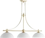 Transitional 3-LIGHT Island Pendant Aspen Collection, Pewter & Nickel Finish. Fixed Price $249.99.