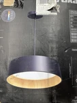 Artika Dunham 32-WATT 1-LIGHT 5CCT Black And Dark Walnut Integrated Led Pendant. Fixed Price $97.88.