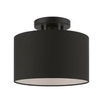 Livex Lighting 45662 Bainbridge 10"W Flush Mount Drum Ceiling - Black. Fixed Price $107.96.