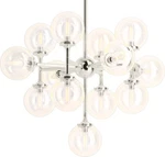 Kohler Lighting 31767-CH13 Bellera 32"W Sputnik Nickel. Fixed Price $2091.90.