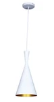 Bromi Design B6003 Gold/white Berkley 1-LIGHT Pendant With Modern Aluminum Shade. Fixed Price $65.00.