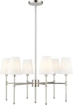 Ml Lighting 16106-PN Adorra 25.75" Wide 6-LIGHT Chandelier Polished Nickel. Fixed Price $129.99.