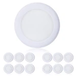 Topeler 12PACK 6 Inch Flush Mount Ceiling Light, 15W Low Profile Dimmable Flu.... Fixed Price $93.56.