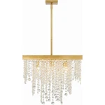 Crystorama WIN-618-GA-CL-MWP Winham Chandelier Antique Gold. Fixed Price $1500.00.