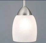 Yosemite Open Box Mirror Lake 1-LIGHT Brushed Nickel Mini Pendant. Fixed Price $68.90.