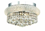 Elegant Lighting V1800F12/RC Primo 4 12"W Flush Mount - Chrome. Fixed Price $284.00.