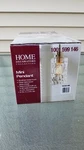 Home Decorators Collection 1-LIGHT Brushed Nickel Mini-pendant With Clear Glass. Fixed Price $21.10.