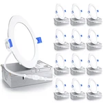 Ensenior 12 Pack 4 Led Recessed Light, Inch, 5000K - Daylight. Fixed Price $104.99.