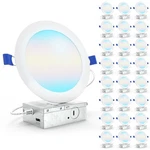 Sunco 24 Pack 6 Inch Recessed Light, Canless Ceiling Lights Slim With Junctio.... Fixed Price $189.59.
