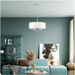 Livex Lighting 62616-91 Park Ridge Chandelier Brushed Nickel. Fixed Price $300.00.