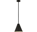 Z-lite 6011P12-MB Eaton Pendant, 1-LIGHT 100 Watts, Matte Black. Fixed Price $154.56.