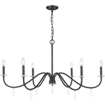 Z-lite 6103-45MB Toussant Light Inch Matte Black Chandelier Ceiling. Fixed Price $476.00.