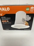 Halo Canless Trim In. Led White Downlight CEZ6125GU24WBICAT. Fixed Price $12.99.