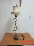 Fine Arts Lamps Gold Gilt Italian Metal Wine Acanthus Table Light. Fixed Price $332.10.