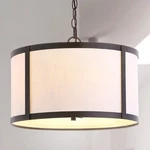 Jonathan Y 17" Traditional Metal Led Pendant Light, Oil Rubbed Bronze/white. Fixed Price $199.99.