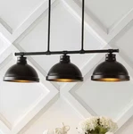 Jonathan Y Asher 36 In. 3-LIGHT Farmhouse Iron Led Pendant Oil Rubbed Bronze. Fixed Price $124.99.