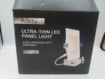 Adetu Recessed Lighting 6 Inch Pack 5CCT Ultra-thin Square Ceiling.... Fixed Price $58.99.