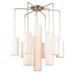 Livex Lighting Strathmore Foyer Chandelier Brushed Nickel 42658-91. Fixed Price $1359.96.